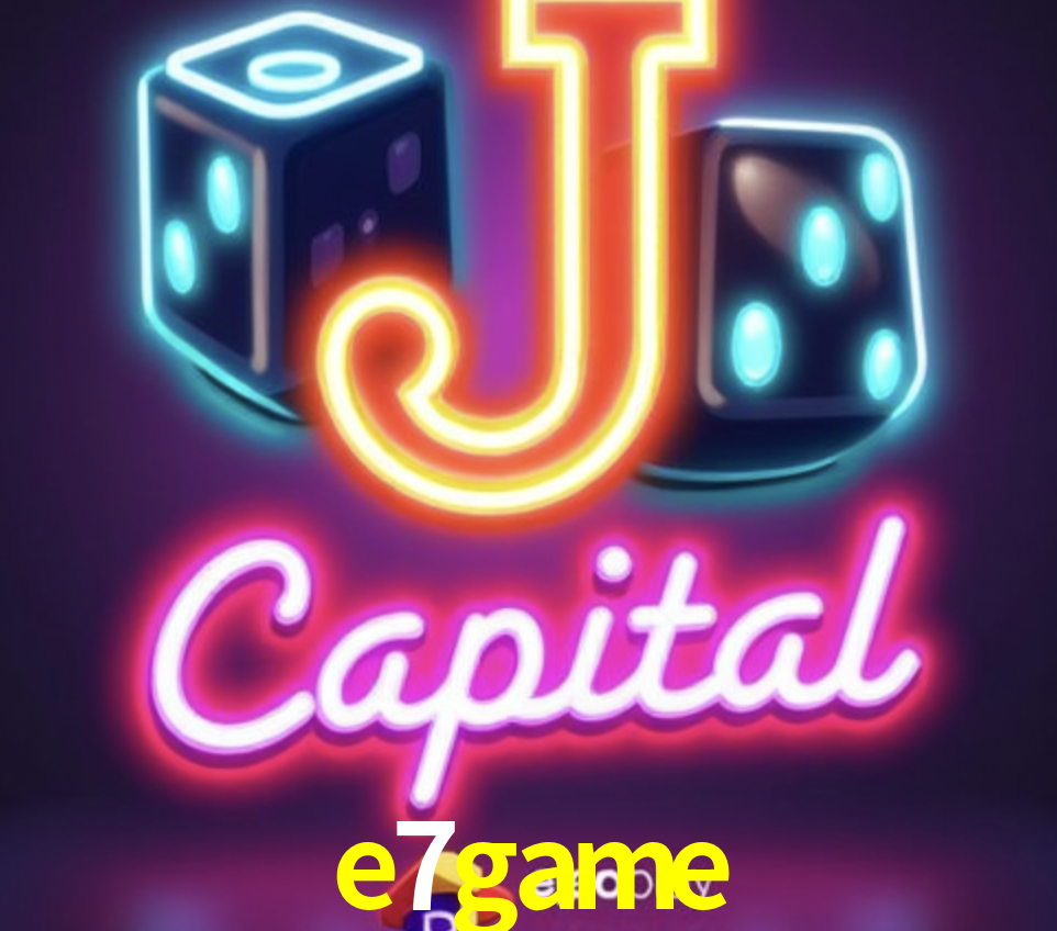 APP oficial da e7game para mobile